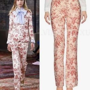Gucci Floral Pattern Pants